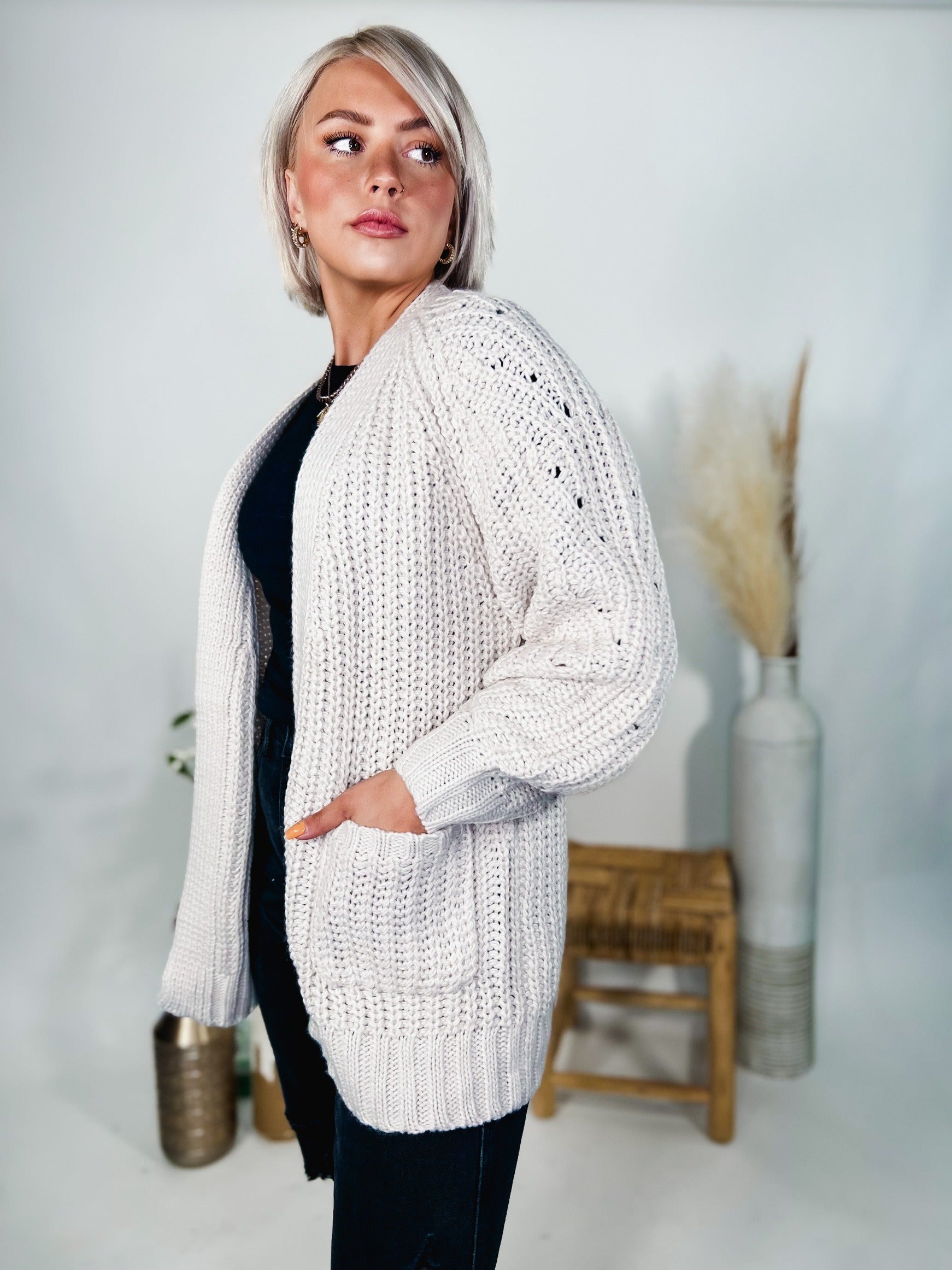 Juemi kimono cardigan gray 値下げ不可juemi KIMONO Pillingless