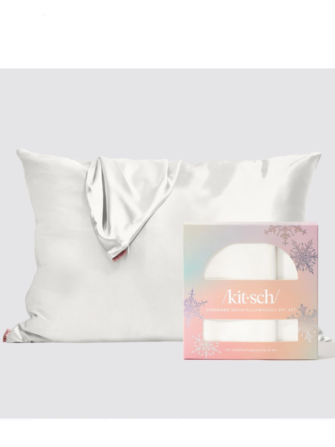 Standard Pillowcase 2pc, Ivory