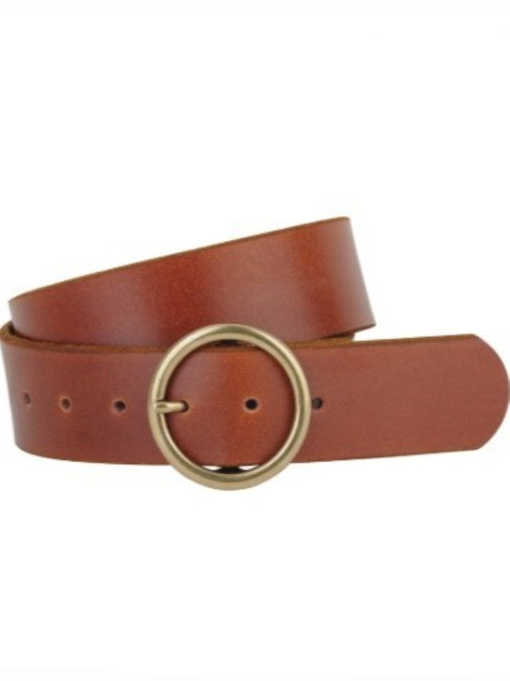 The Emerson Genuine Leather Belt, Tan