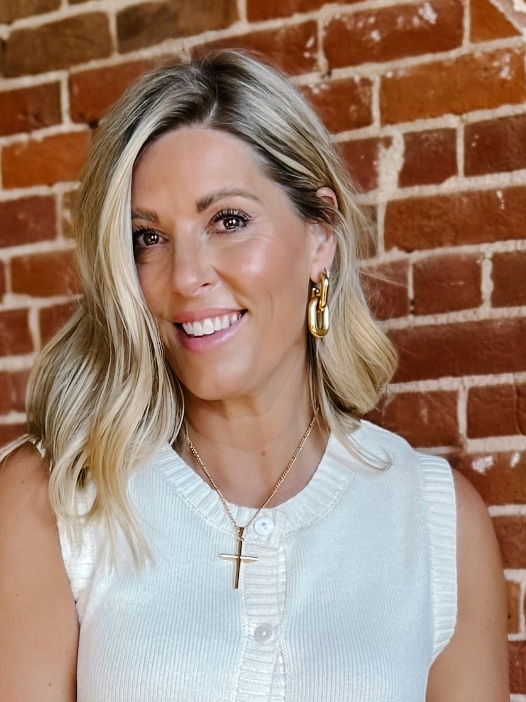 Addie Earrings, Gold