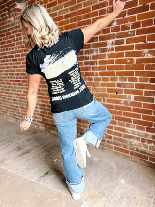 Aerosmith Band Logo Tee, Black