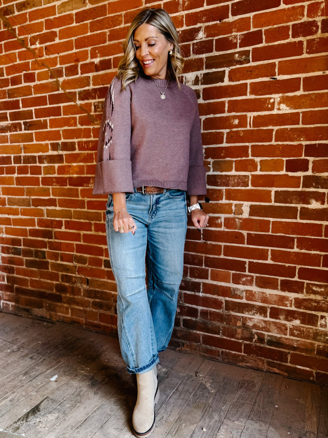 Ariat Caravan Sweater, Toasted Coconut