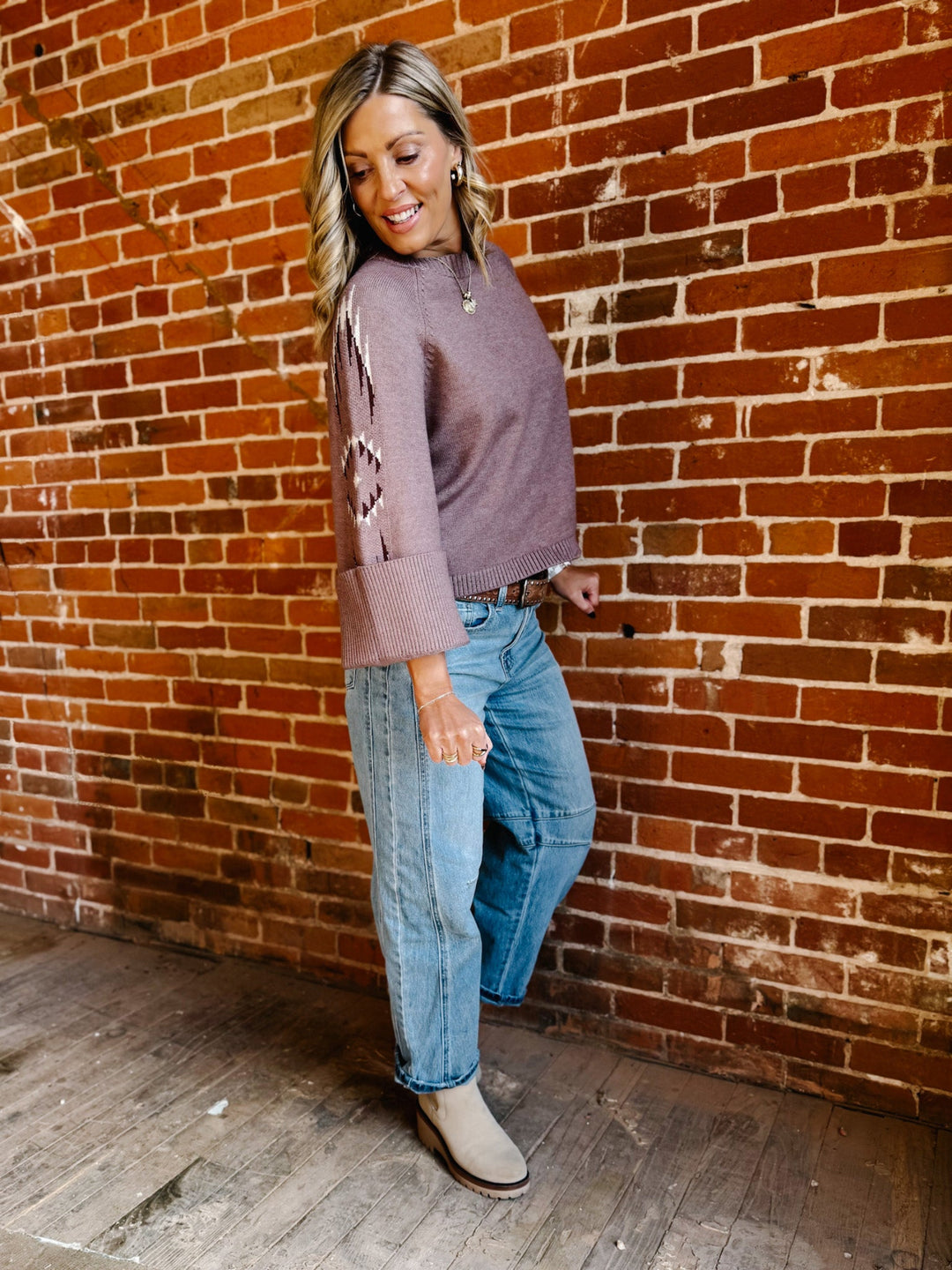 Ariat Caravan Sweater, Toasted Coconut