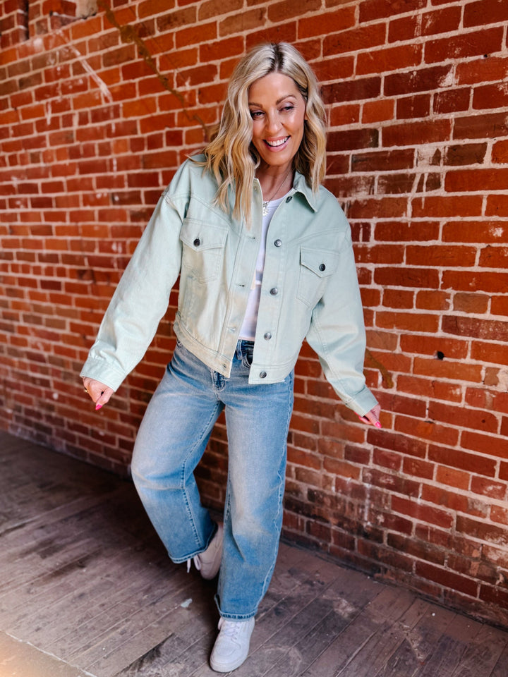 Ariat Solar Cotton Twill Jacket, Silt Green