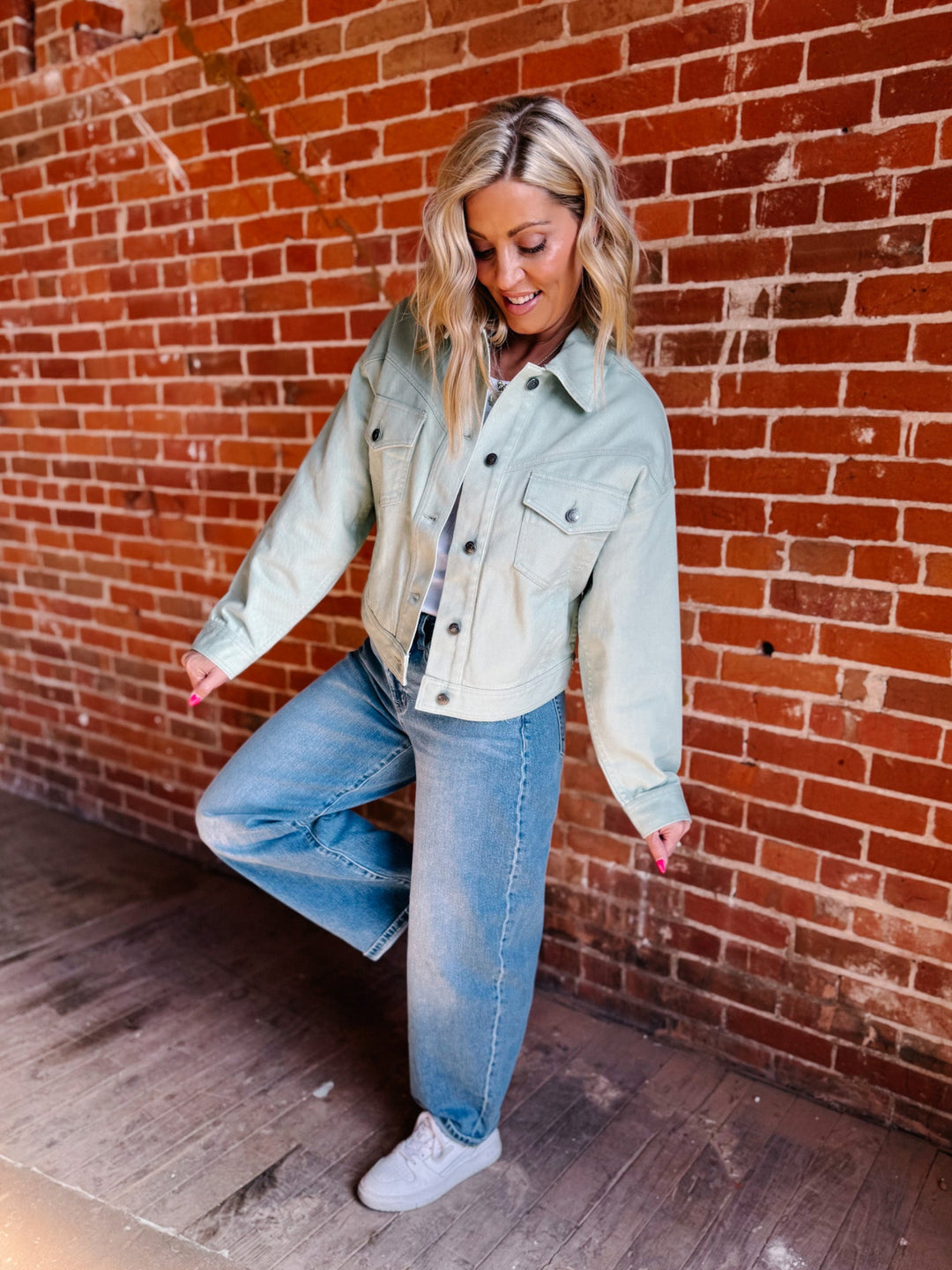 Ariat Solar Cotton Twill Jacket, Silt Green