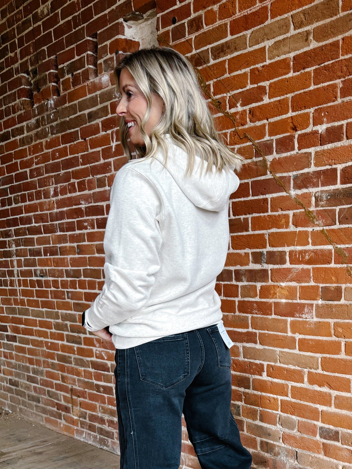 Ariat Women's Logo 2.0 Hoodie, Heather Oatmeal