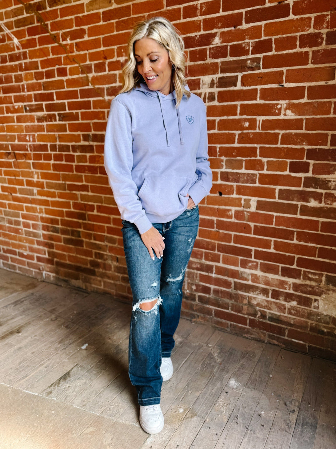 Ariat Women's Logo 2.0 Hoodie, Sweet Lavender