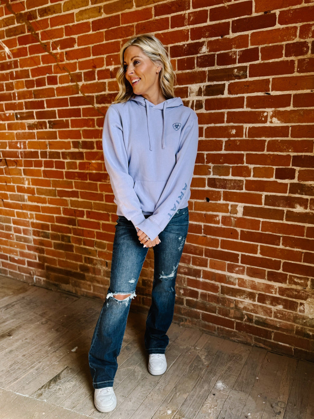 Ariat Women's Logo 2.0 Hoodie, Sweet Lavender