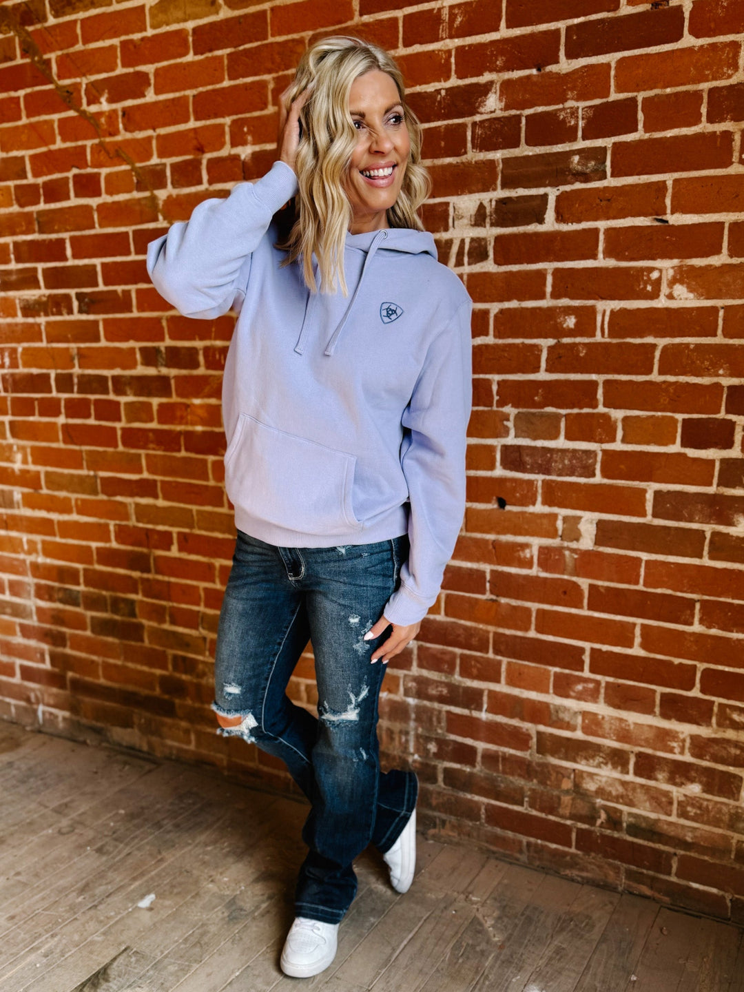 Ariat Women's Logo 2.0 Hoodie, Sweet Lavender