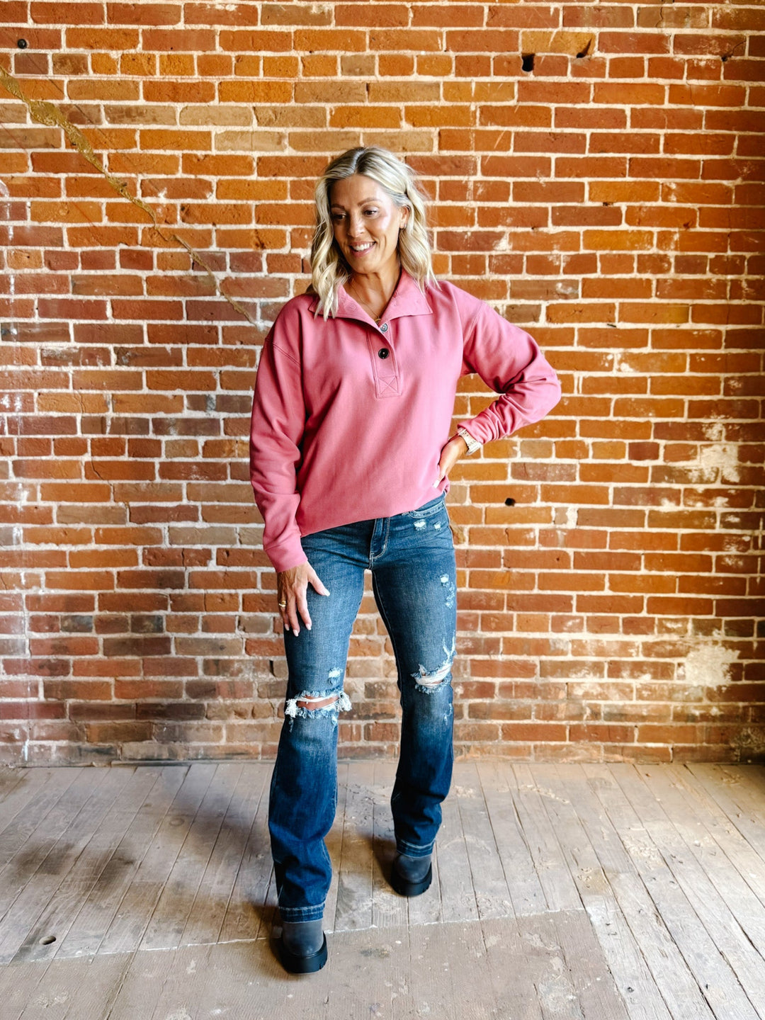 Ariat Hometown Sweatshirt, Mauvewood