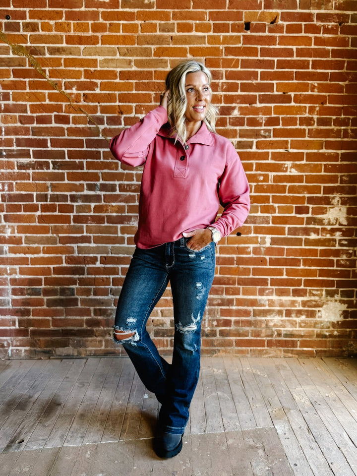 Ariat Hometown Sweatshirt, Mauvewood
