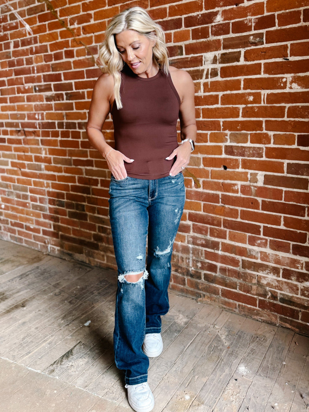 Aspire Racer Back Tank, Java