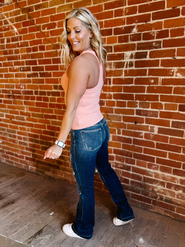 Aspire Racer Back Tank, Melon Dream