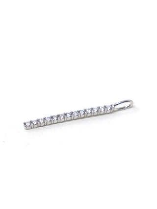 Charm Bar Assorted Charms, Silver, bling bar