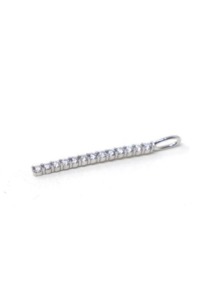 Charm Bar Assorted Charms, Silver, bling bar