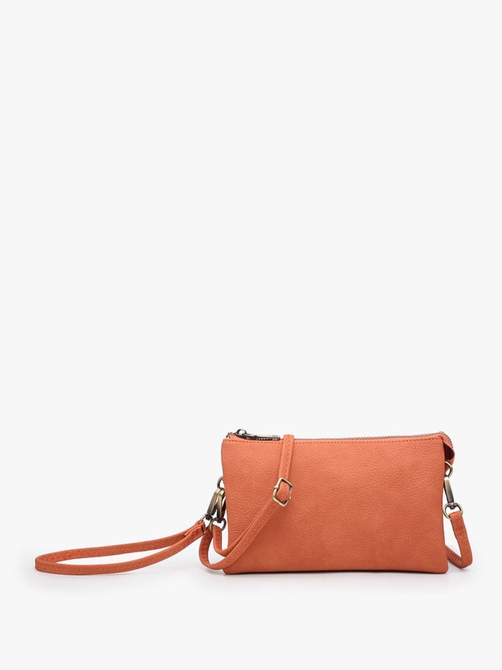 Riley Crossbody, Burnt Coral