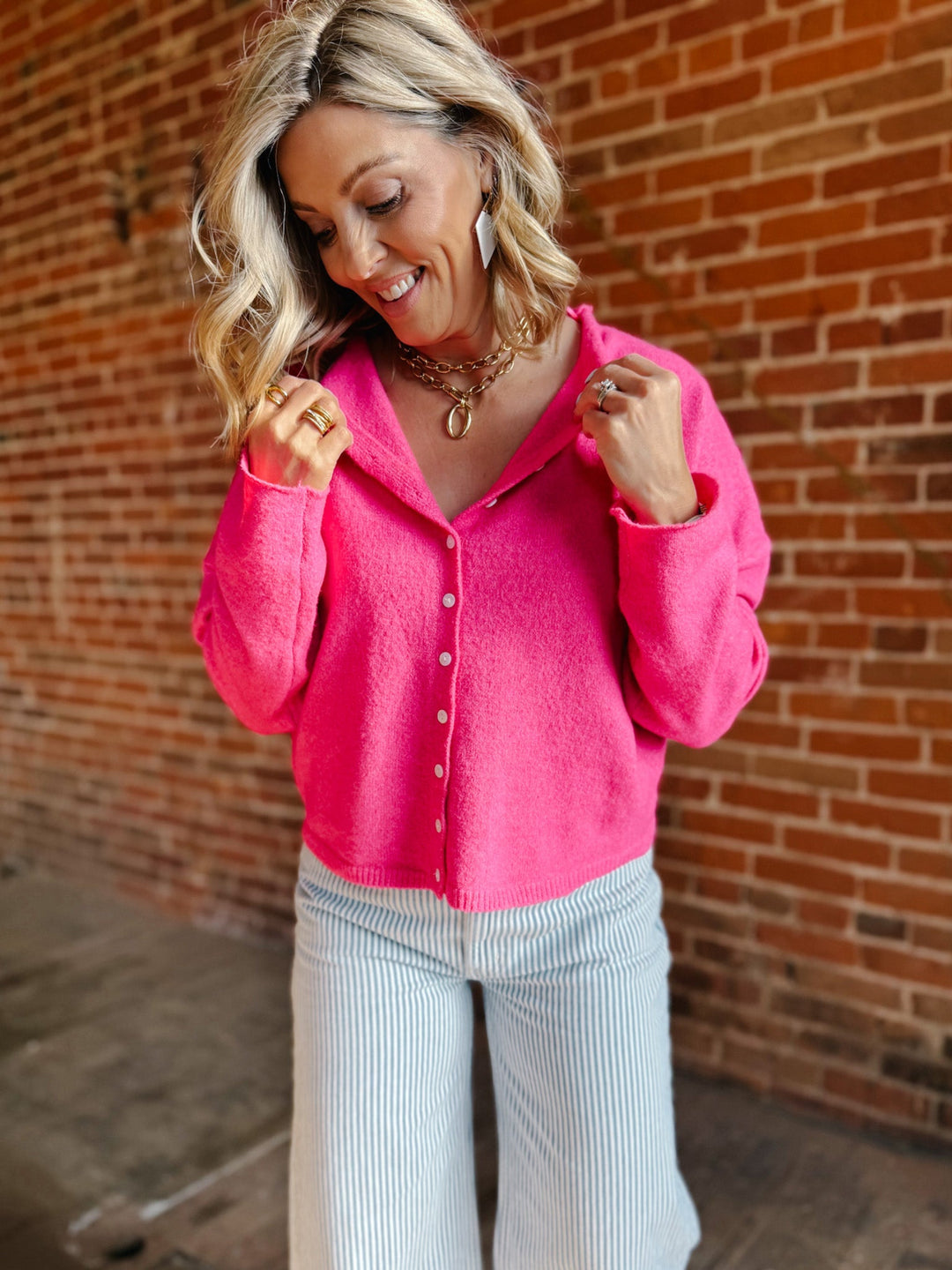 Chandler Necklace, Gold