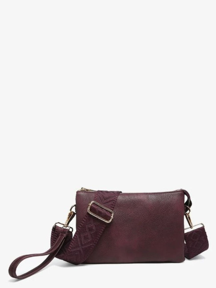 Izzy Crossbody, Cherry Lacquer