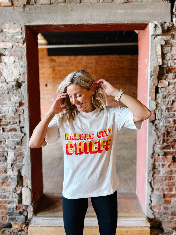 Chiefs Halfback Tee, White