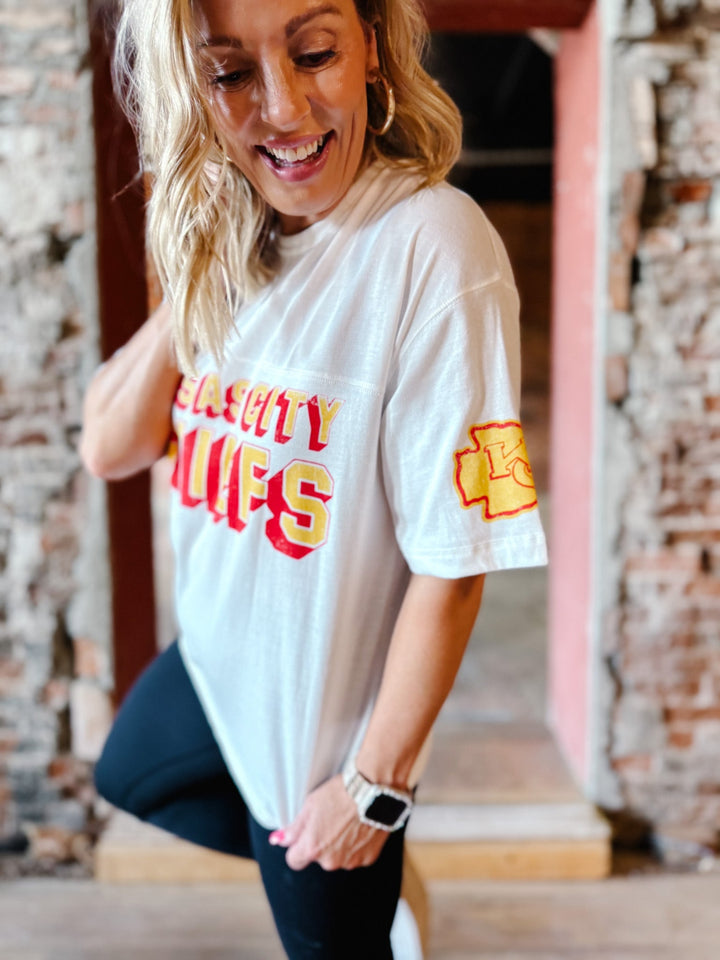 Chiefs Halfback Tee, White