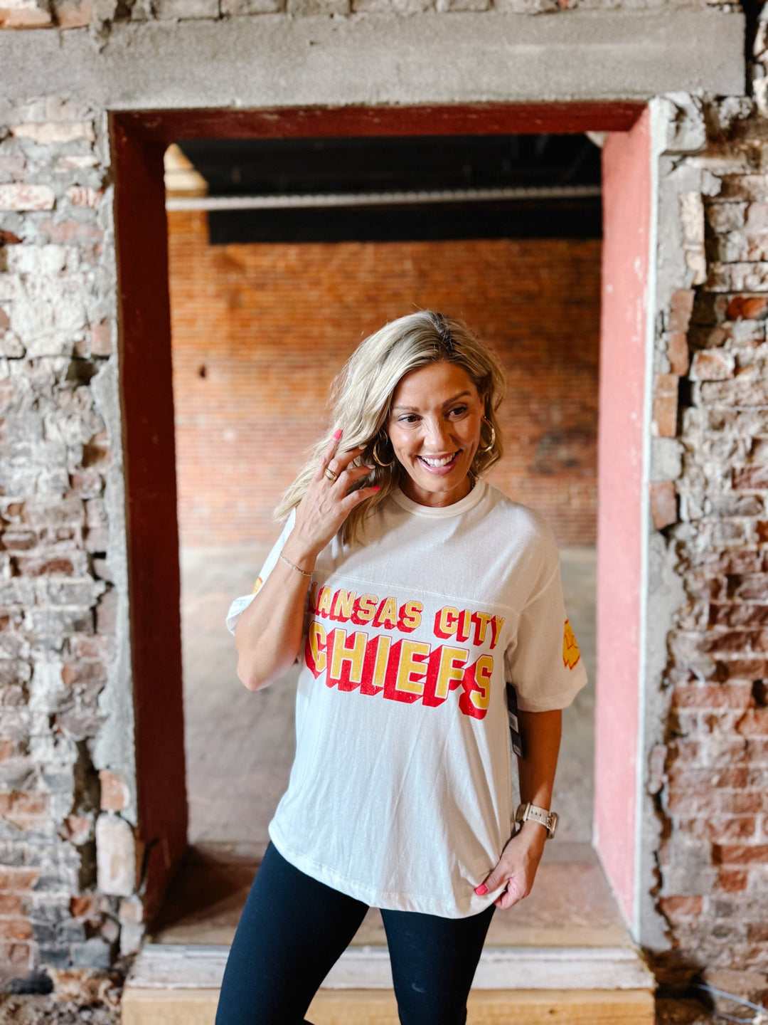 Chiefs Halfback Tee, White