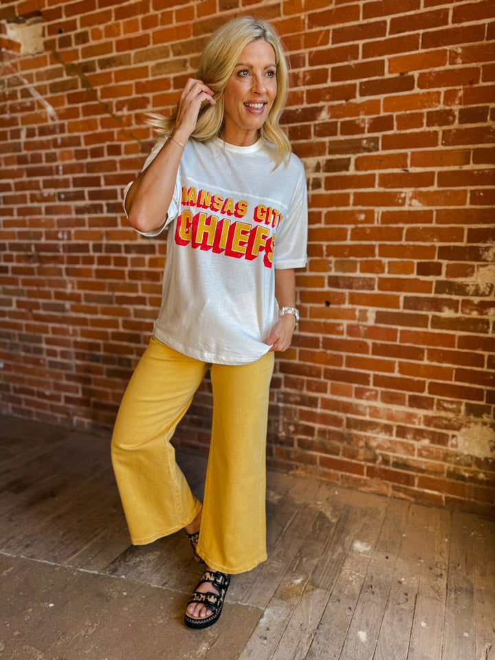 Chiefs Halfback Tee, White