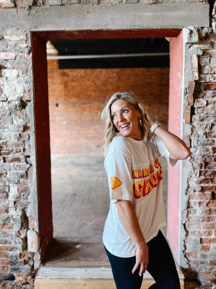 Chiefs Halfback Tee, White