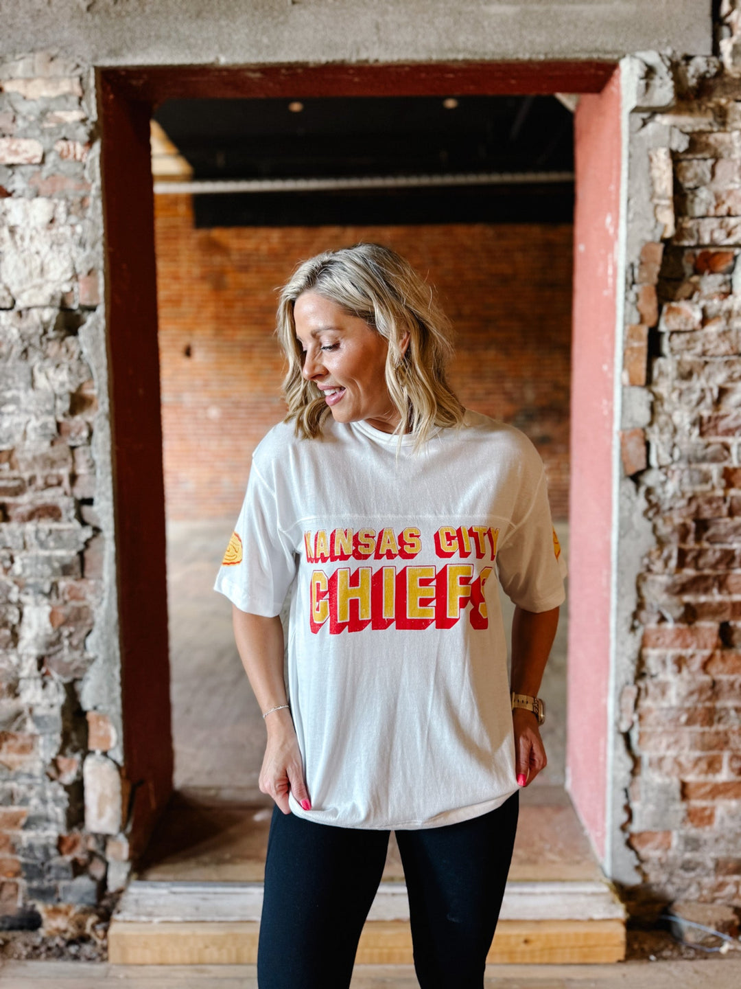 Chiefs Halfback Tee, White