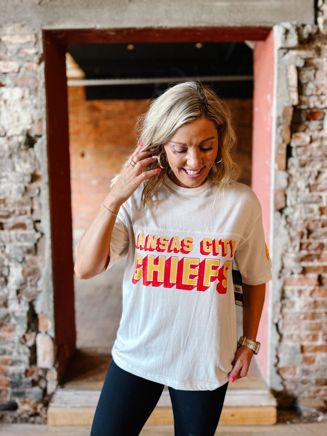 Chiefs Halfback Tee, White
