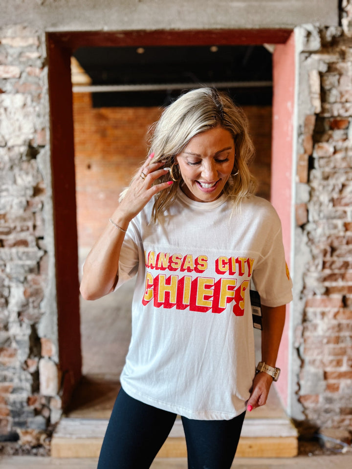 Chiefs Halfback Tee, White
