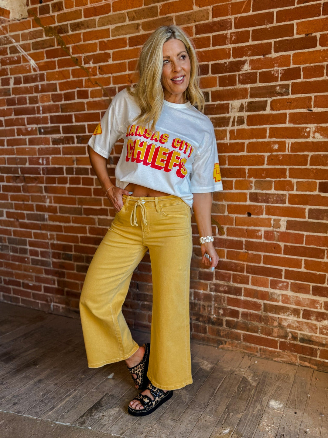 Chiefs Halfback Tee, White