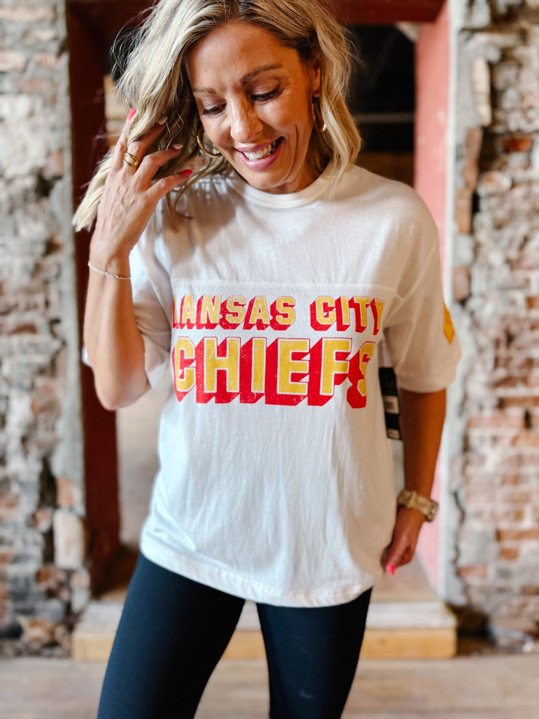 Chiefs Halfback Tee, White
