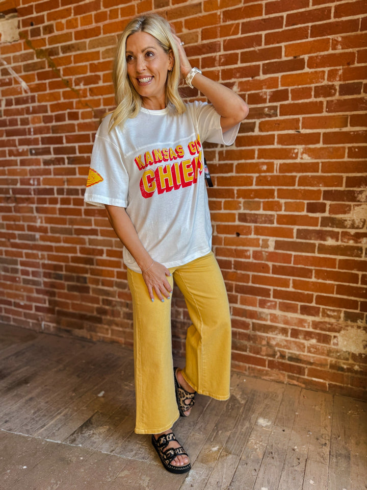 Chiefs Halfback Tee, White