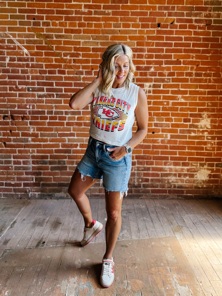 Chiefs Women's Tank, White