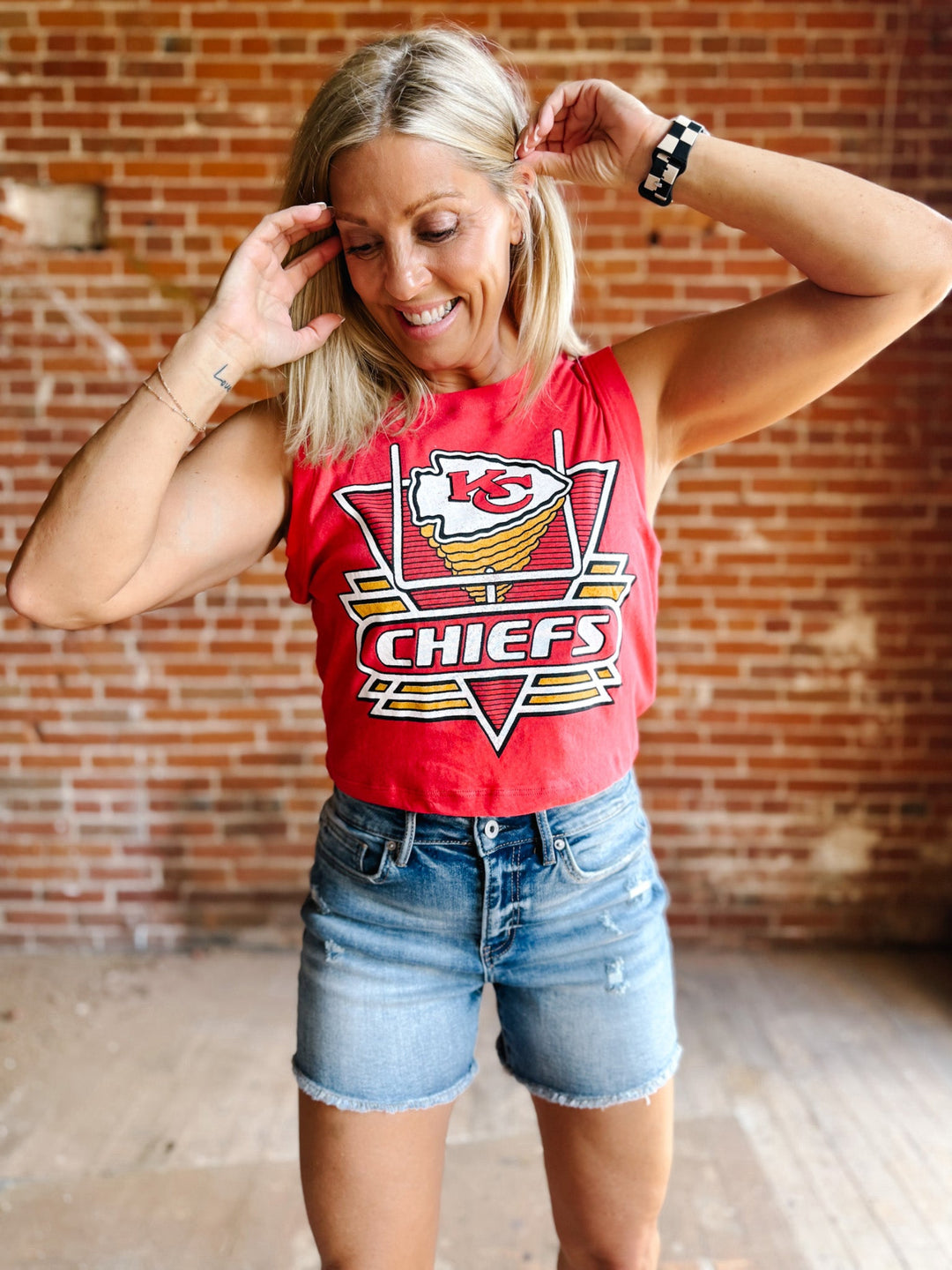 Chiefs Field Goal Tank, Red