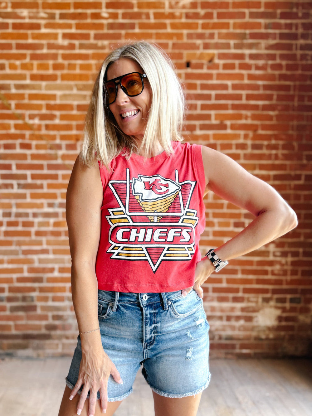 Chiefs Field Goal Tank, Red