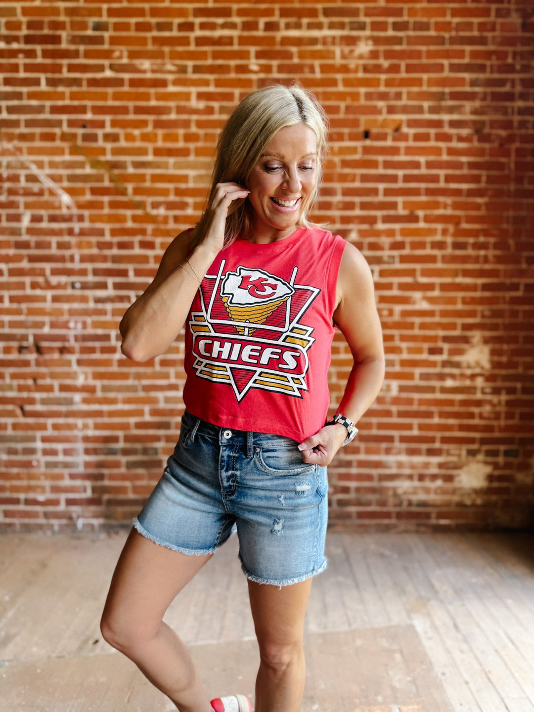 Chiefs Field Goal Tank, Red