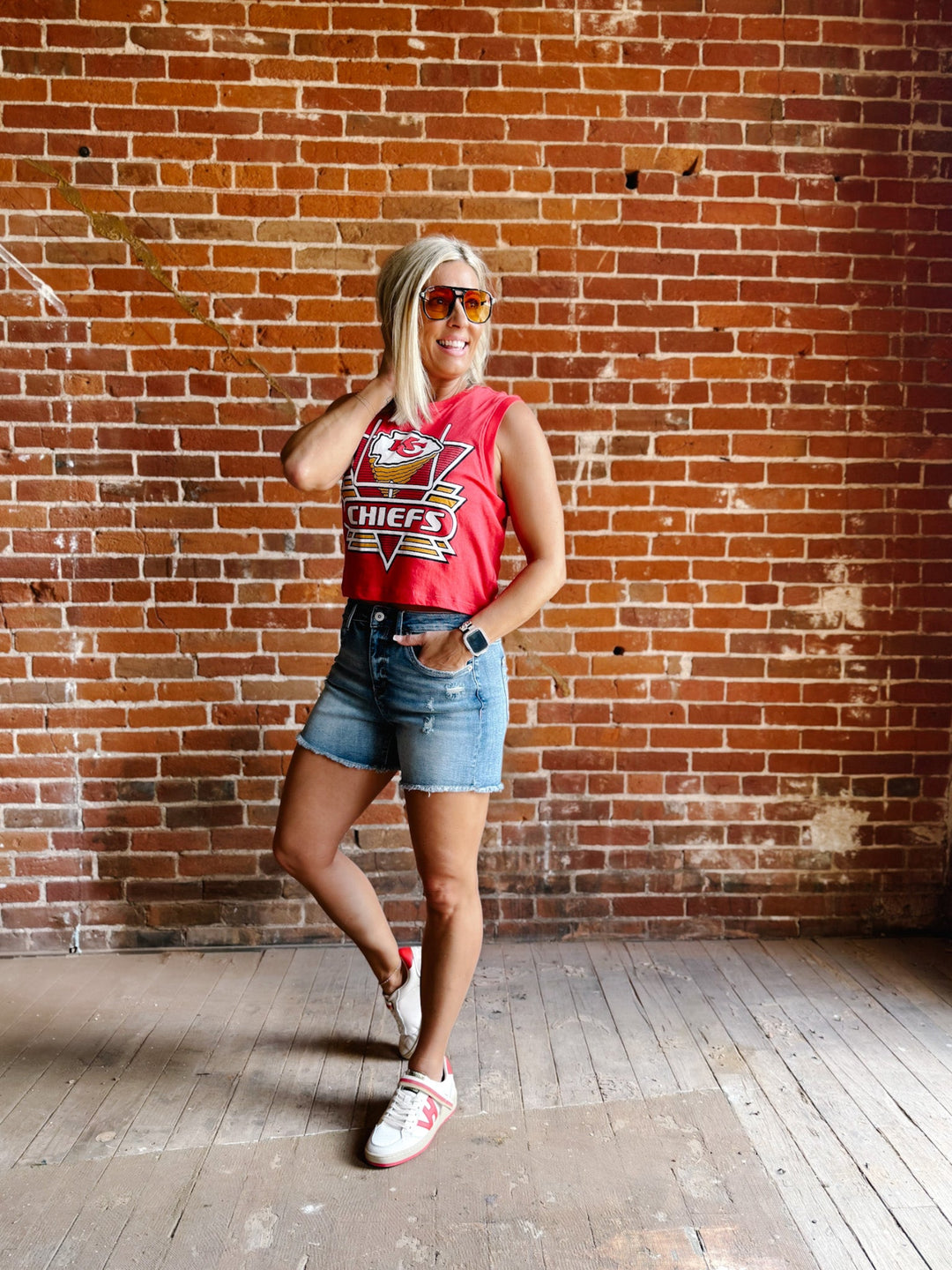 Chiefs Field Goal Tank, Red