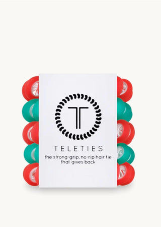 Tiny Teleties Hair Ties, Assorted Colors