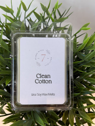 Soy Wax Candle Melts, Clean Cotton