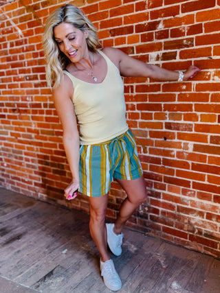 Clean Slate Knit Tank, Butter Yellow