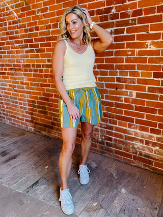 Clean Slate Knit Tank, Butter Yellow