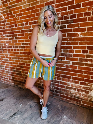 Clean Slate Knit Tank, Butter Yellow