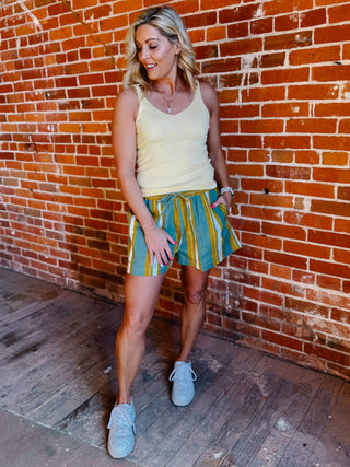 Clean Slate Knit Tank, Butter Yellow