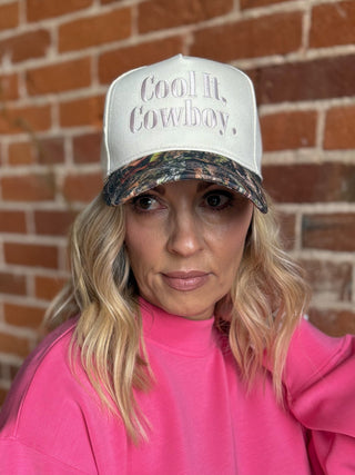 Cool It, Cowboy Trucker Hat