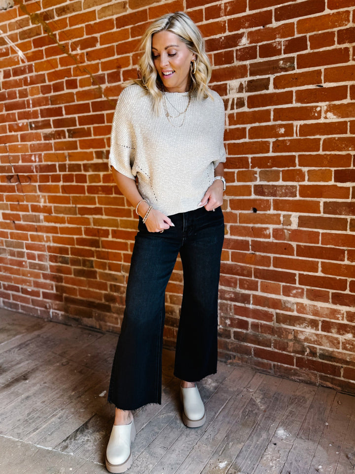 Cozy Confessions Knit Top, Oatmeal