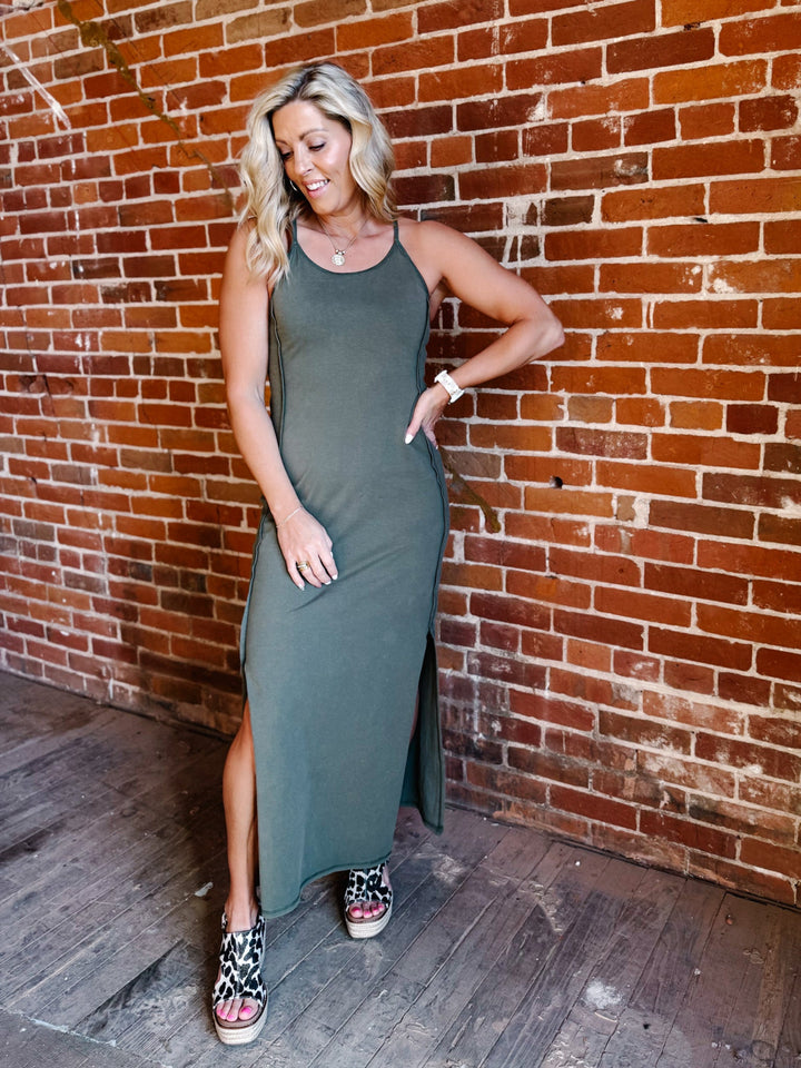 Desert Drift Mineral Wash Maxi Dress, Adventurer