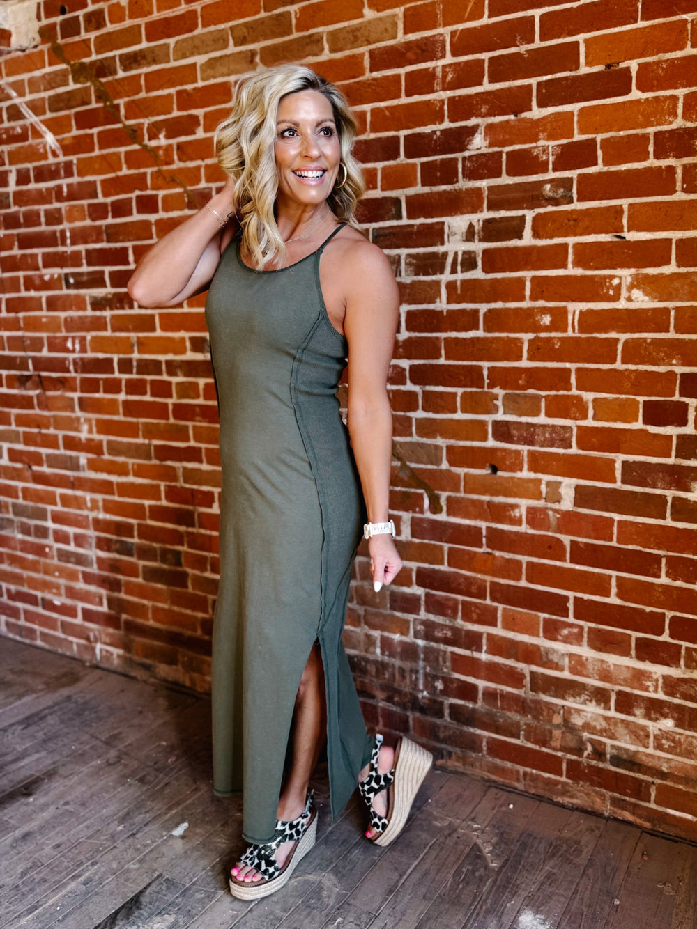 Desert Drift Mineral Wash Maxi Dress, Adventurer