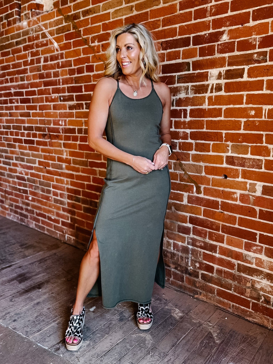 Desert Drift Mineral Wash Maxi Dress, Adventurer