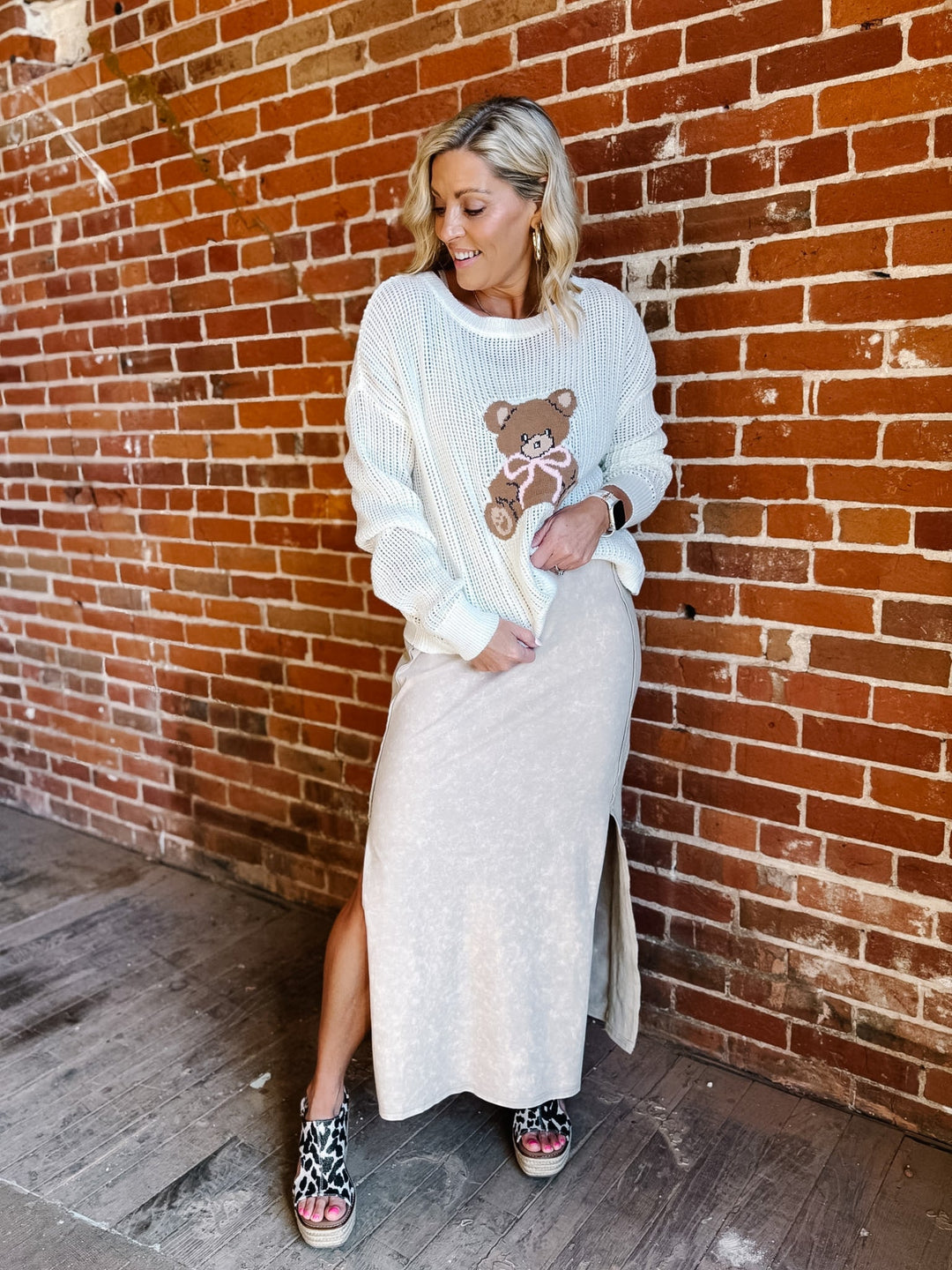 Desert Drift Mineral Wash Maxi Dress, Bamboo